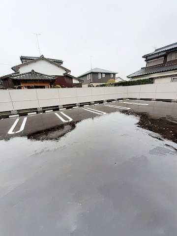 リエールみやきの駐車場