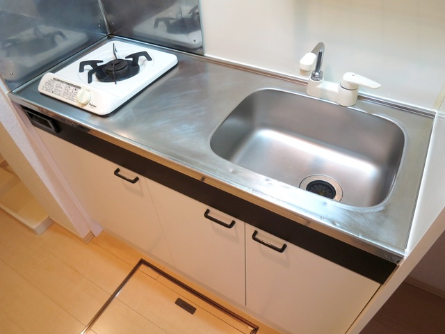 Ｗｅｓｔ　Ｆｉｖｅ－ｓのキッチン|ガスコンロ一口付きのキッチンです。