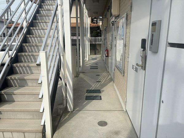 レオパレスフクシマⅡのその他|自転車置き場