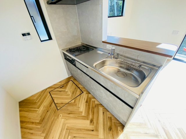 一宮市 北方町北方字中大日二（木曽川堤駅） 平屋建のキッチン