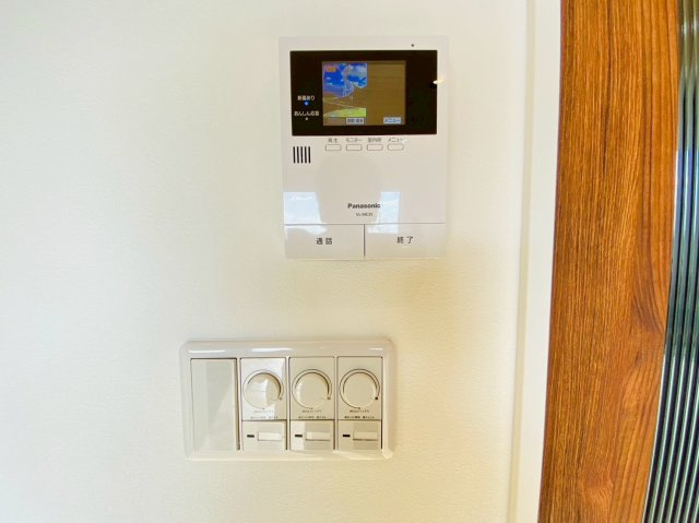 一宮市 北方町北方字中大日二（木曽川堤駅） 平屋建の防犯設備|TVモニターホン