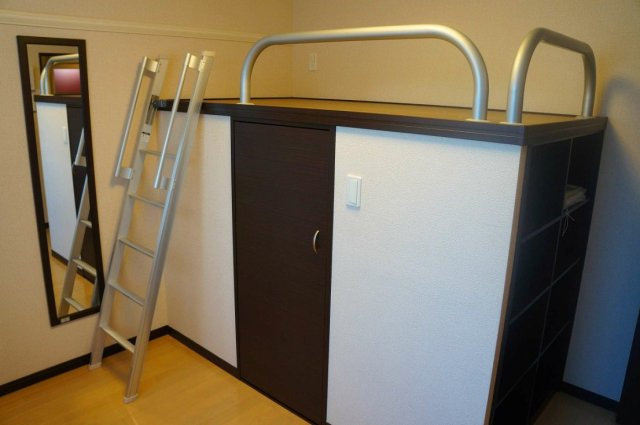 レオパレスエステルの寝室|設備・仕様は号室により異なる為、現況を優先致します。