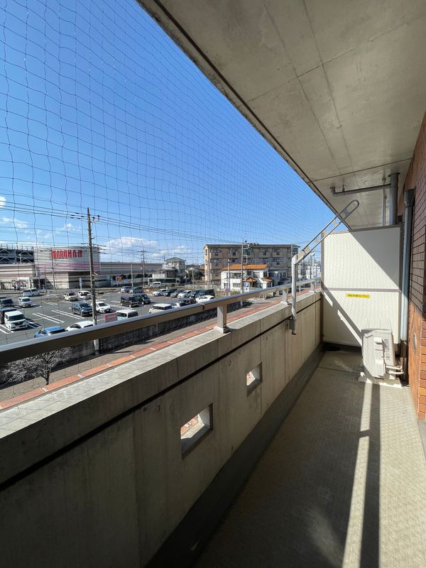 煉瓦館シャトルVIIのバルコニー|※画像は同物件別室となります。