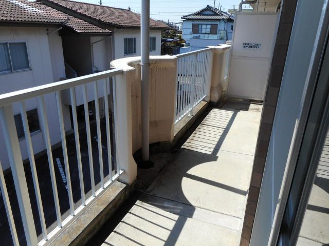 メゾンイナバBのバルコニー