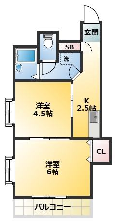 王子北ウイングの間取り