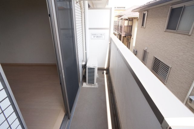 ジェンティーレ幕張本郷のバルコニー