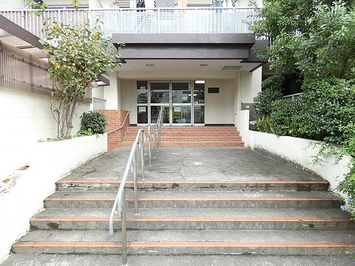 新小岩ガーデンハイツのエントランス|エントランス　※2025月11月1日撮影