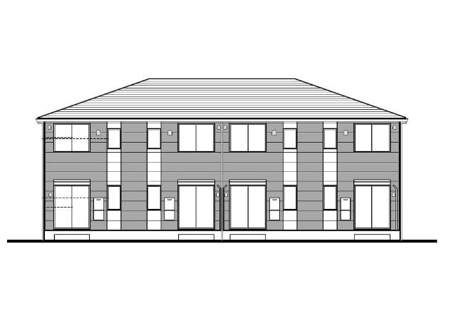 ラフィーネポルテの外観|完成予想図