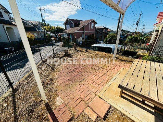 中古戸建ての庭