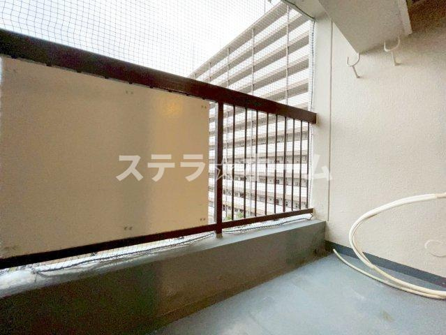 旭コーポ A棟のバルコニー|落ち着いた時間を過ごせるバルコニーです