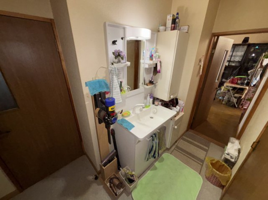 【洗面所】 | 北見市東陵町１８８番地２　中古売家