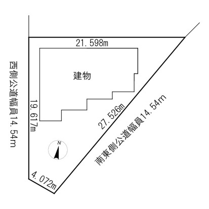 【区画図】 | 北見市東陵町１８８番地２　中古売家
