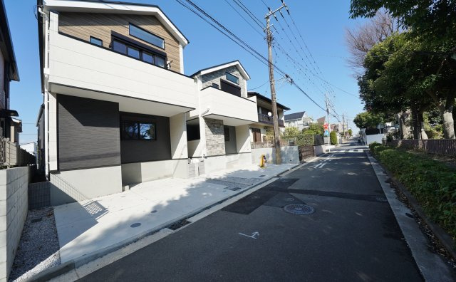 【横浜市保土ケ谷区常盤台7-2全2棟新築戸建て】★仲介手数料無料★（常盤台小学校・保土ケ谷中学校）の区画図