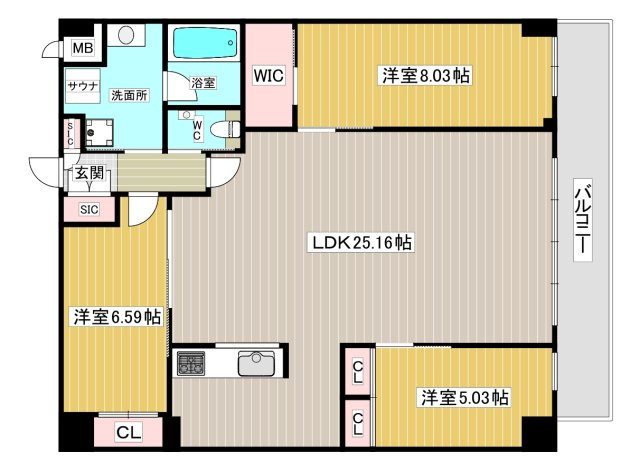 【間取り】 | プレジオ西宮北口