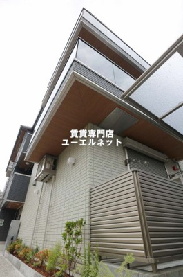 【外観】 | ラ・パーチェ江坂１ | シンプルで洗練されたデザインが毎日の暮らしに心地よさをプラス