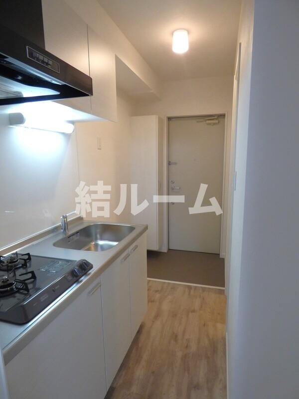 習志野市藤崎２丁目のアパートのキッチン