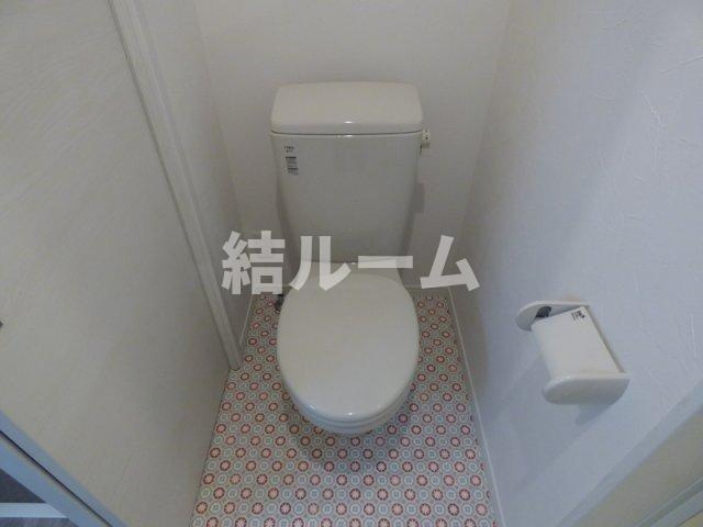 習志野市藤崎２丁目のアパートのトイレ