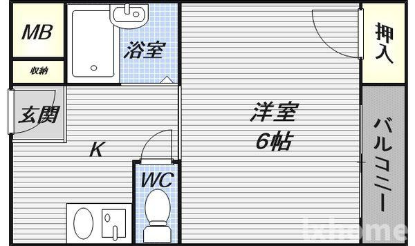 第二メゾンいずみの間取り