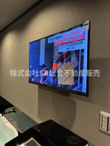 加納8丁目　中古戸建の設備|サウナの外でぼーっとテレビを眺めてください。