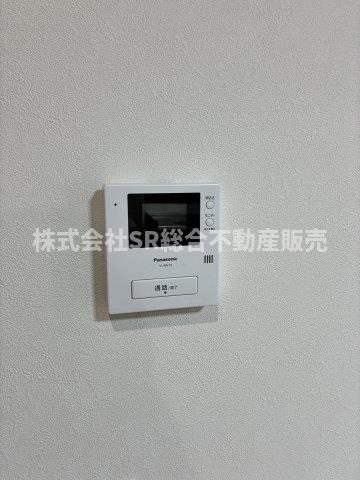 加納8丁目　中古戸建の防犯設備|来客時にお客様のお顔を確認できるTVモニター付きインターホンはもはやマストです！