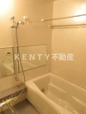 【浴室】 | アビティ目黒 | 落ち着いた空間のお風呂です