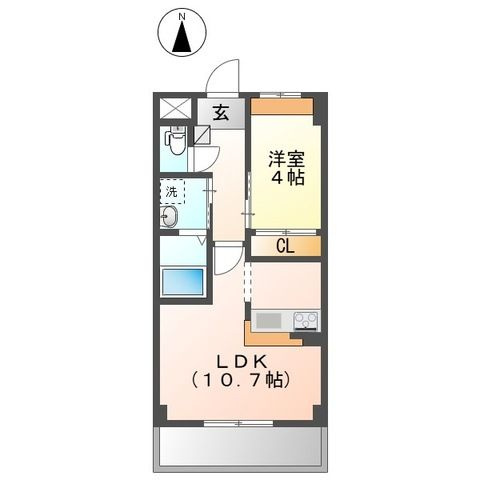 【間取り】 | アムール　ワン