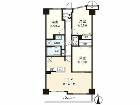 ネオハイツ六丁の目南