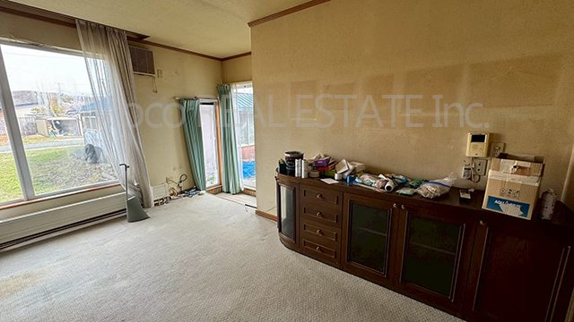 【居間・リビング】 | 北見市常呂町中古住宅