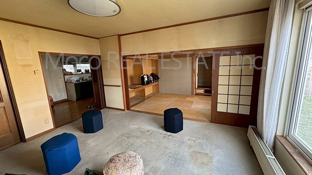 【居間・リビング】 | 北見市常呂町中古住宅