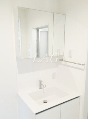 【洗面所】 | 睡鴨荘（スイコウソウ） | 洗面台です。