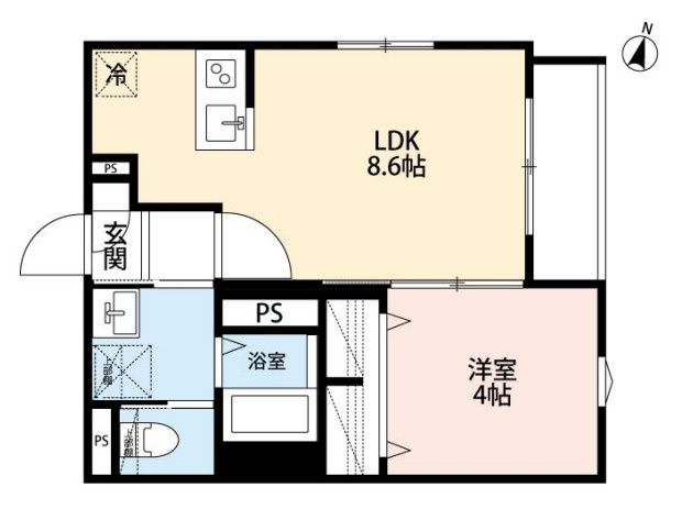 robot home 寒川町の間取り