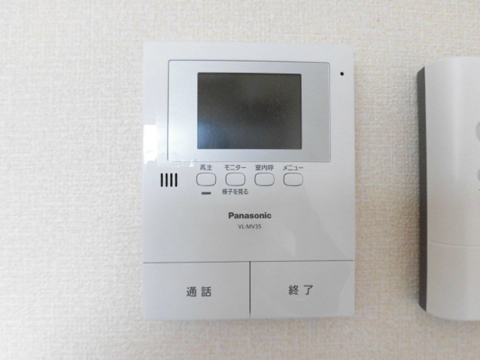 エントラール　Ａのセキュリティ|TVモニター付きで安心です☆