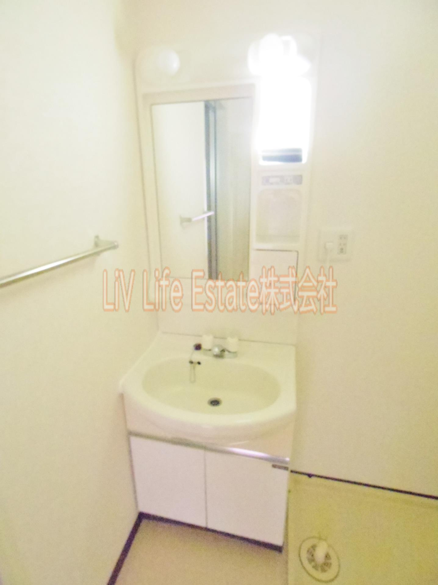 ロングキャッスルIの洗面所