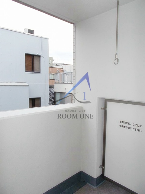 ヴェルニ上中里のバルコニー|バルコニーです。