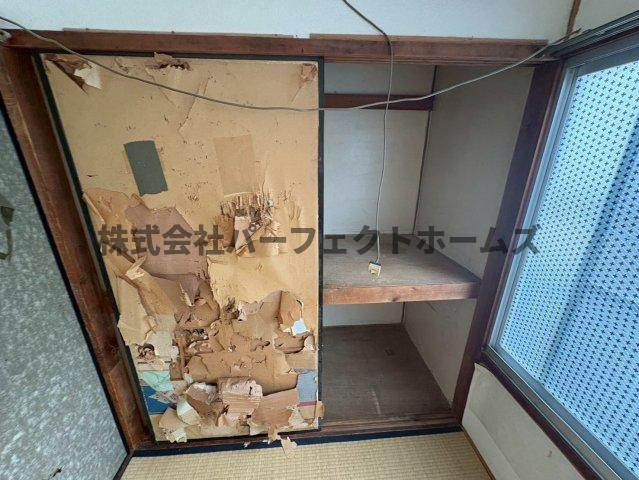 上神田2丁目テラスハウス　賃貸の収納|収納のためのスペースです