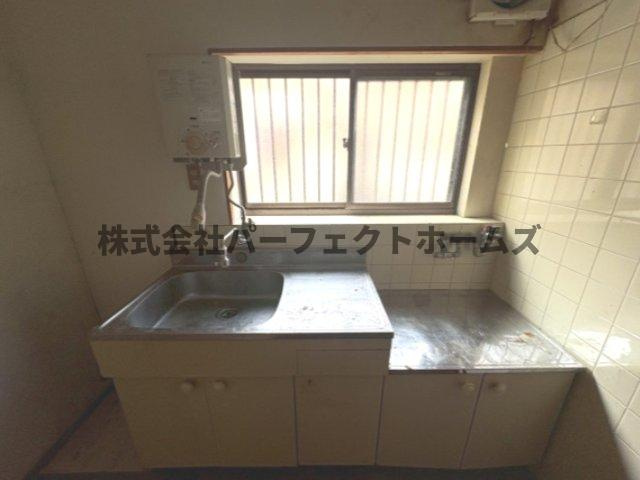 上神田2丁目テラスハウス　賃貸のキッチン|お料理しやすいキッチンです