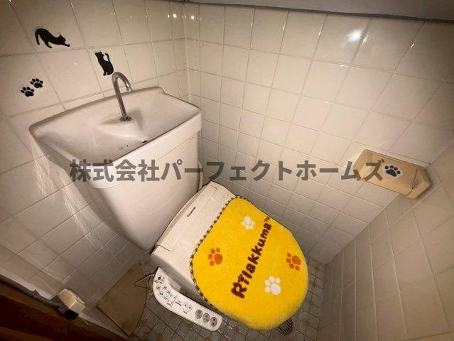 上神田2丁目テラスハウス　賃貸のトイレ|清潔感のあるトイレです