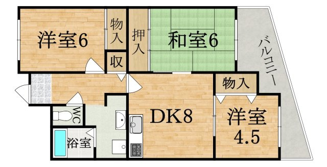 Amenity24の間取り