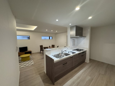 【キッチン】 | 中城南上原Ⅱ（全3棟）RC造新築平屋ラスト2号棟 | 2号棟　ビルトイン食洗機付き♪