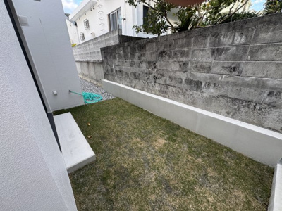 【庭】 | 中城南上原Ⅱ（全3棟）RC造新築平屋ラスト2号棟 | 2号棟　お庭付き♪