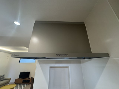 【キッチン】 | 中城南上原Ⅱ（全3棟）RC造新築平屋ラスト2号棟 | 2号棟　使いやすい換気扇♪