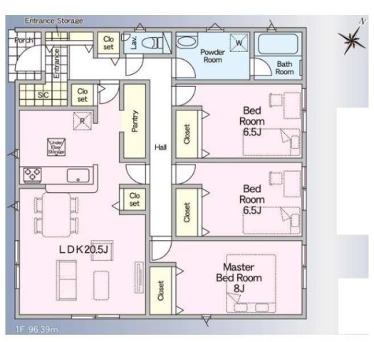 北本市緑　第2　新築一戸建て　クレイドルガーデン　01