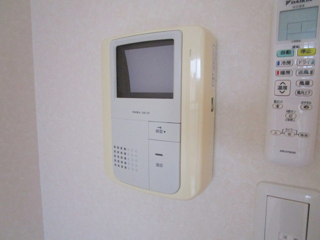 ヘーベルメゾンＮのセキュリティ|★モニター付きインターホン★