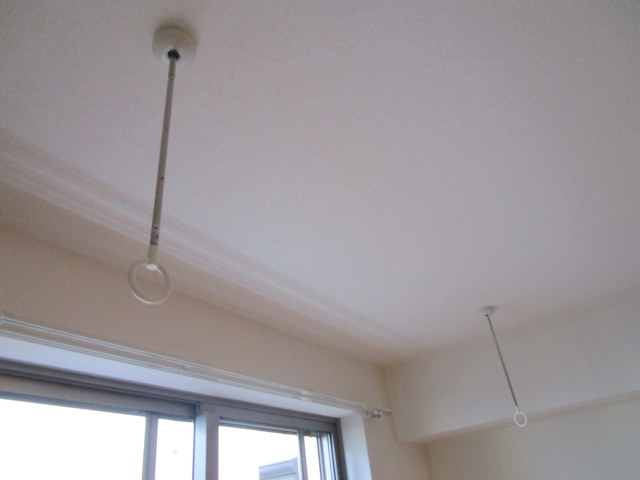 ヘーベルメゾンＮの内装|★室内物干しフック★