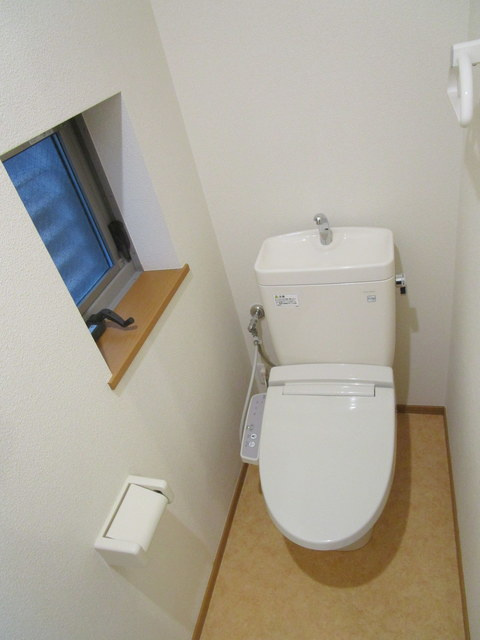 ヘーベルメゾンＮのトイレ|★温水洗浄便座付き★