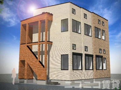 【外観パース】 | SLSG荒川町屋