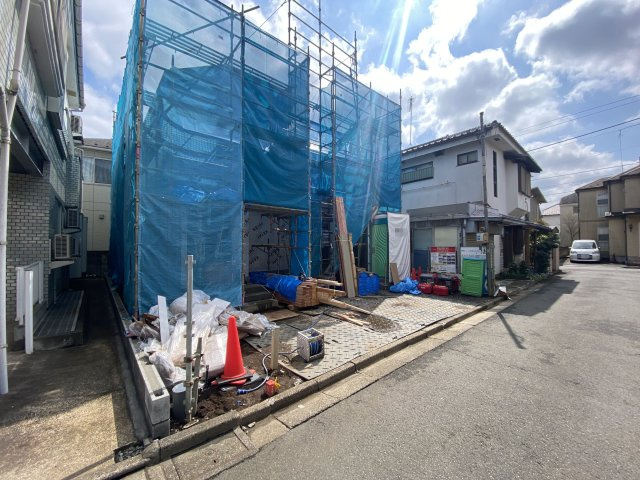 東久留米市小山9期の前面道路含む現地写真