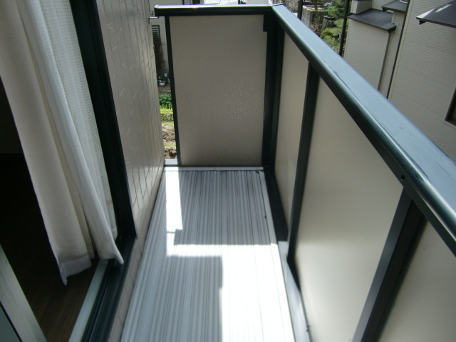 ブルーハイツのバルコニー