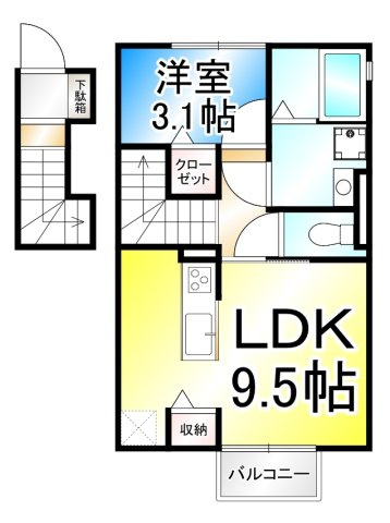 ヴィラ・飯綱の間取り