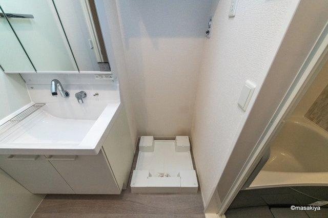 ヴィラ・飯綱の洗面所